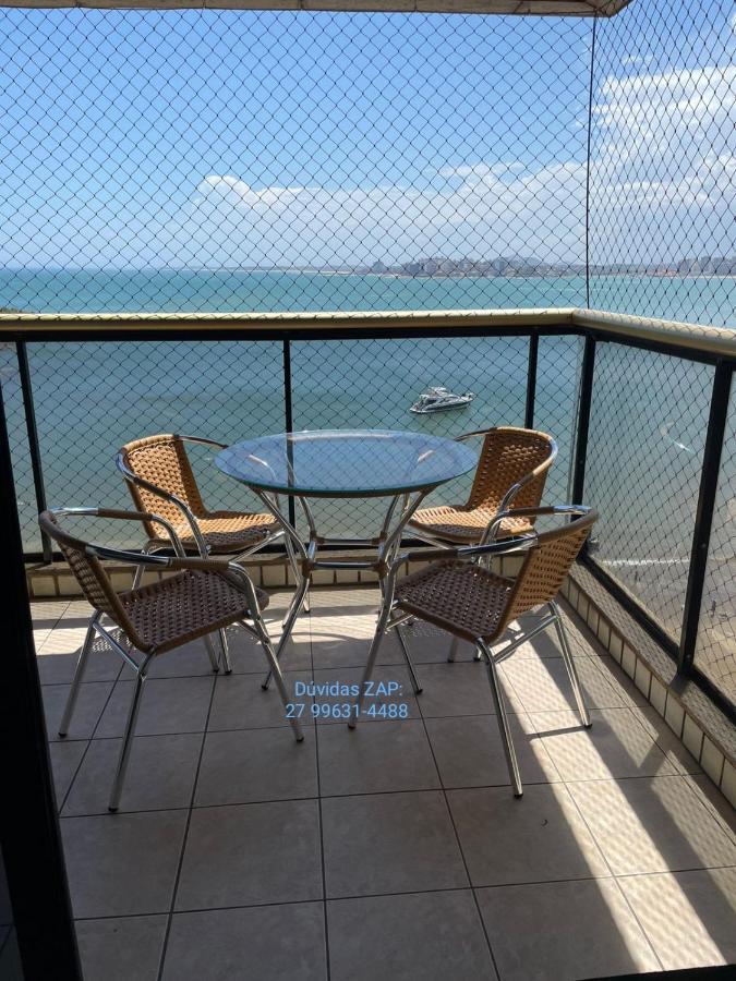 Apt Canto Nobre, Frente Total Para O Mar, 4 Quartos, Vaga De Garagem E Wi Fi Guarapari Extérieur photo